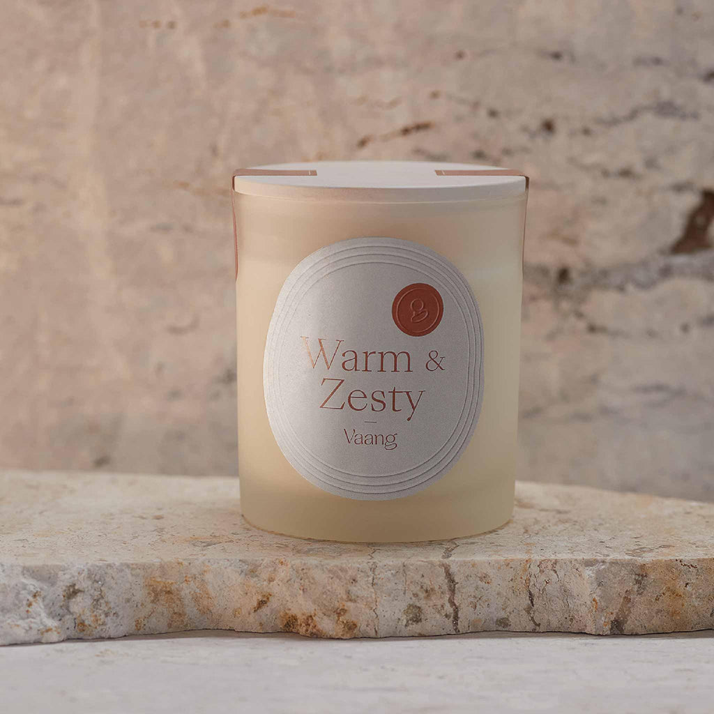Warm&Zesty candle – 6.4oz - Vaang