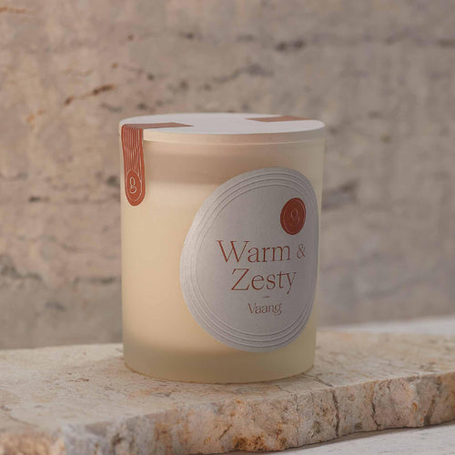 Warm&Zesty candle – 6.4oz - Vaang